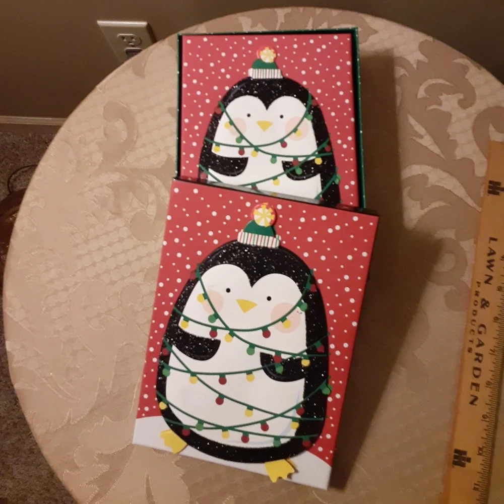 Penguin Set of 3 Nesting Gift Boxes
